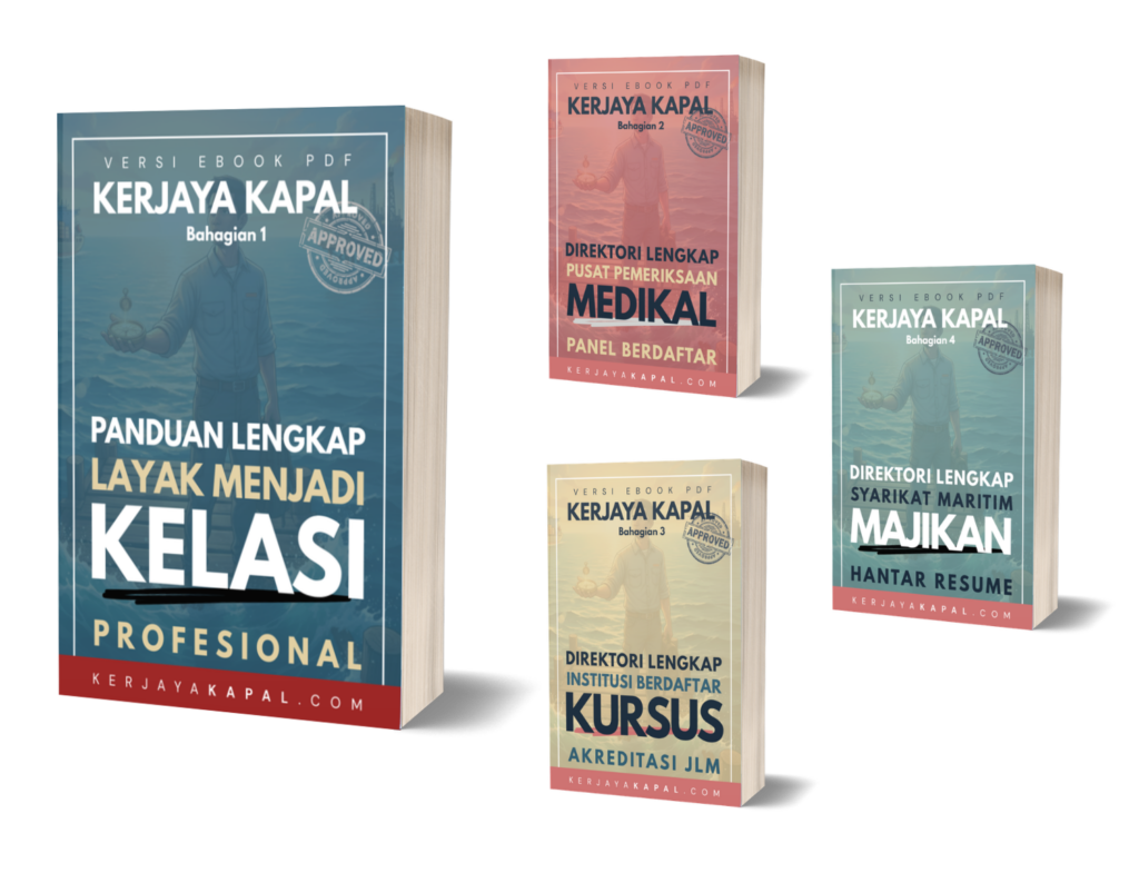 Bundle 4 Ebook : Panduan Lengkap Kerjaya Maritim – Laluan Pantas Menjadi Kelasi Profesional